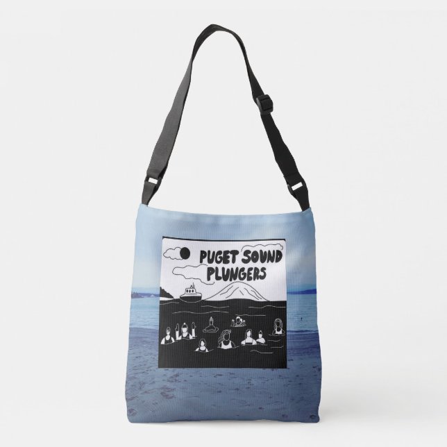 Bolso Cruzado Tote de los tiradores de sonido Puget (Reverso)