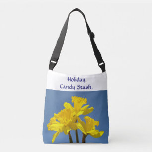 Bolso Cruzado ¡Tote de nombre personalizado! Tote de narcisos Bo