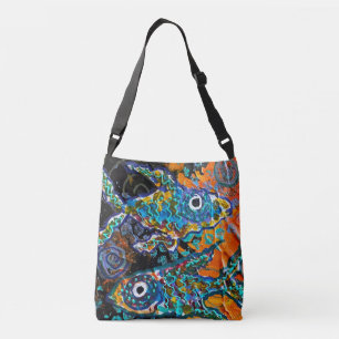 Bolso Cruzado Tote de pescado