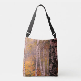 Bolso Cruzado Tote de Presupuesto de la Foto Birch Forrest Otoño