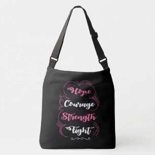Bolso Cruzado Tote de sensibilización sobre el cáncer de mama