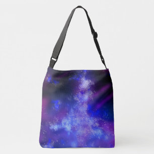 Bolso Cruzado Tote de zafiro azul cielo nocturno