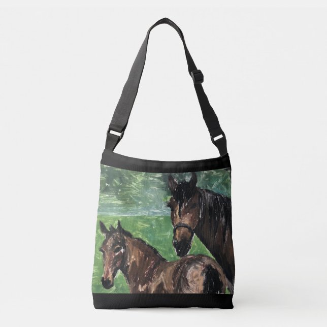 Bolso Cruzado Tote del caballo (Anverso)