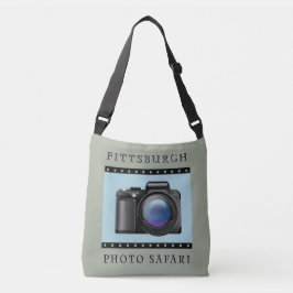 Bolso Cruzado Tote del safari de la foto de Pittsburgh