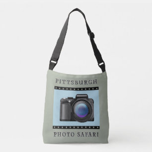 Bolso Cruzado Tote del safari de la foto de Pittsburgh