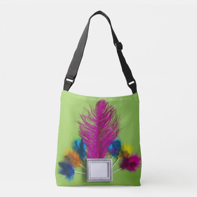 Bolso Cruzado Tote Feathered (Anverso)