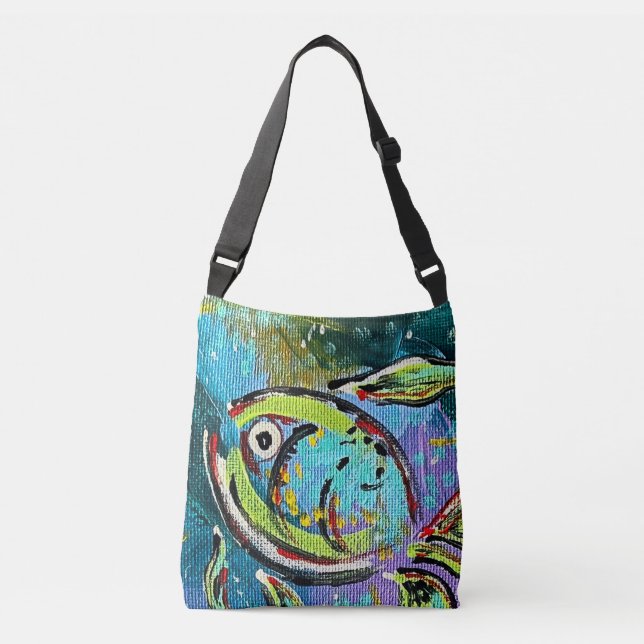 Bolso Cruzado Tote Fish Crossbody (Anverso)