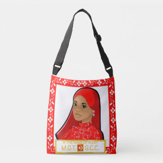 Bolso Cruzado Tote floral de Muneerah