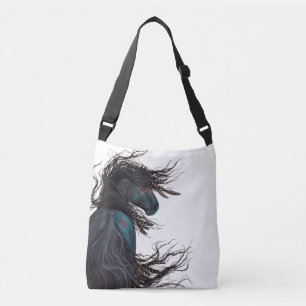 Bolso Cruzado Tote frisio majestuoso del caballo por Bihrle