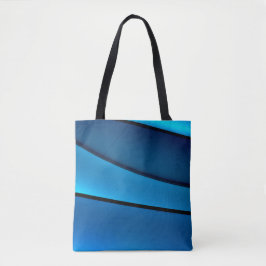 BOLSO CRUZADO TOTE GEOMÉTRICO AZUL
