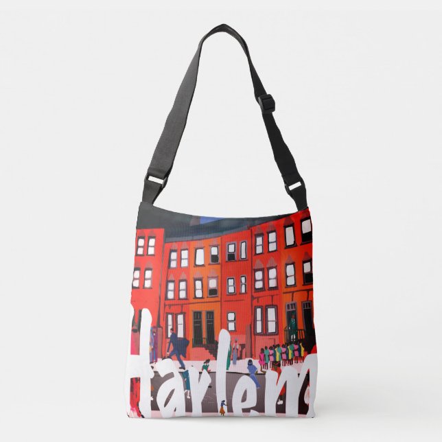 Bolso Cruzado Tote Harlem FIYAH (Anverso)