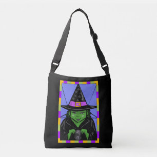 Bolso Cruzado Tote mágico místico de brujas de Halloween