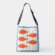 Tote Náutico de Peces Rojos