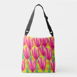 Bolso Cruzado Tote Primavera de Tulips Pinik