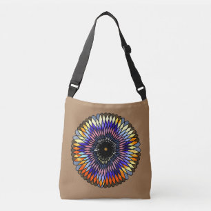 Bolso Cruzado tote "Roue de vitrail"