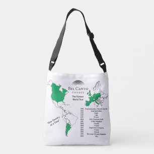 Bolso Cruzado Tote Tour de Bel Canto Italia