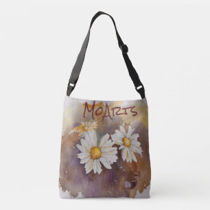 Bolso Cruzado Tote versátil de girasol amarillo para personaliza