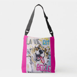 Bolso Cruzado Tout sourire La vie est belle!