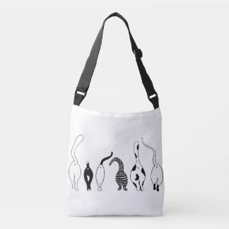 Bolso Cruzado Traseros de Gatos