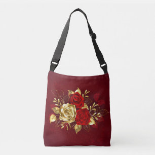 Bolso Cruzado Tres Rosas Joyas