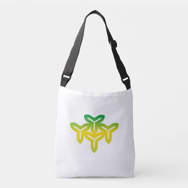 Bolso Cruzado Tri-blade gótico (Anverso)