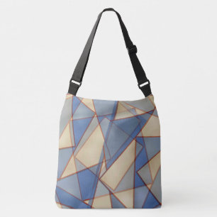 Bolso Cruzado Triángulos geométricos
