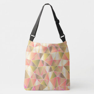 Bolso Cruzado Triángulos geométricos