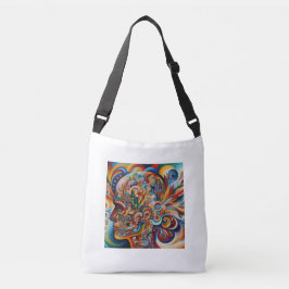 Bolso Cruzado Tributo de Frida Kahlo - artístico