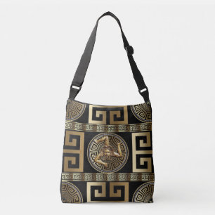 Bolso Cruzado Trinacria siciliana geométrica
