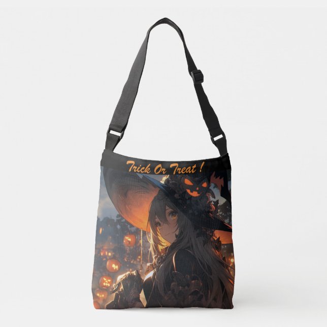 Bolso Cruzado ¡Truco o trato! (Anverso)