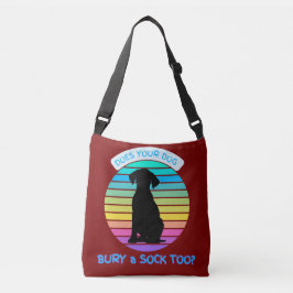 Bolso Cruzado ¿Tu perro entierra un sock demasiado retro al atar