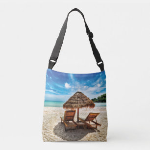 Bolso Cruzado Tumbonas en la playa