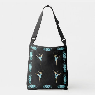 Bolso Cruzado Turquesa Ballerina