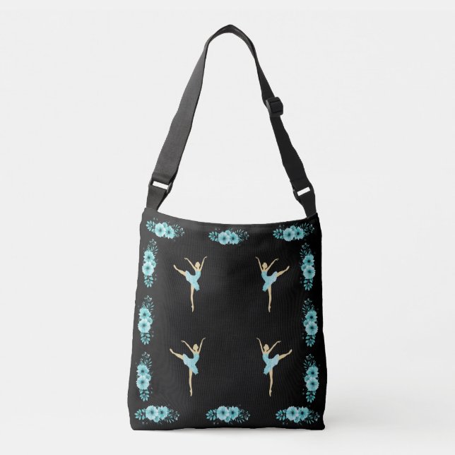 Bolso Cruzado Turquoise Ballerina (Anverso)