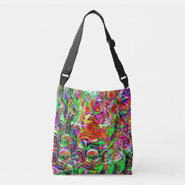 Bolso Cruzado Twisted&Flower..... (Anverso)