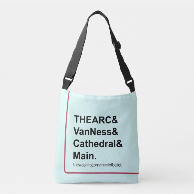 Bolso Cruzado Ubicación y Tote de TWSB (Anverso)