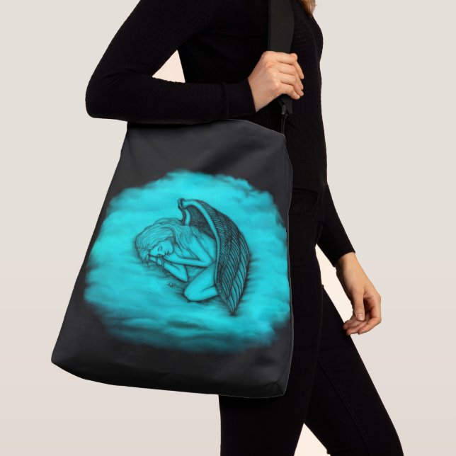 Bolso Cruzado Un ángel dormido (Detalle)