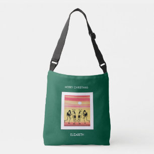 Bolso Cruzado Un baile lindo, impresionante, verde
