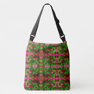 Bolso Cruzado Un estudio en rosa y verde