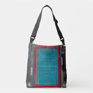 Bolso Cruzado Un impresionante arte de básquetbol