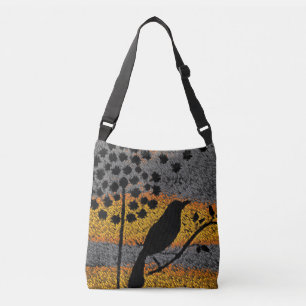 Bolso Cruzado Un pájaro entre las plumas