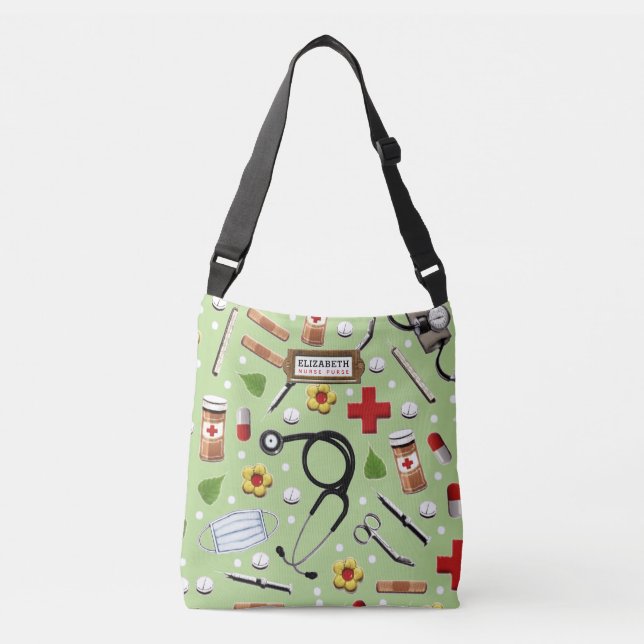 Bolso Cruzado Un regalo de enfermera (Anverso)