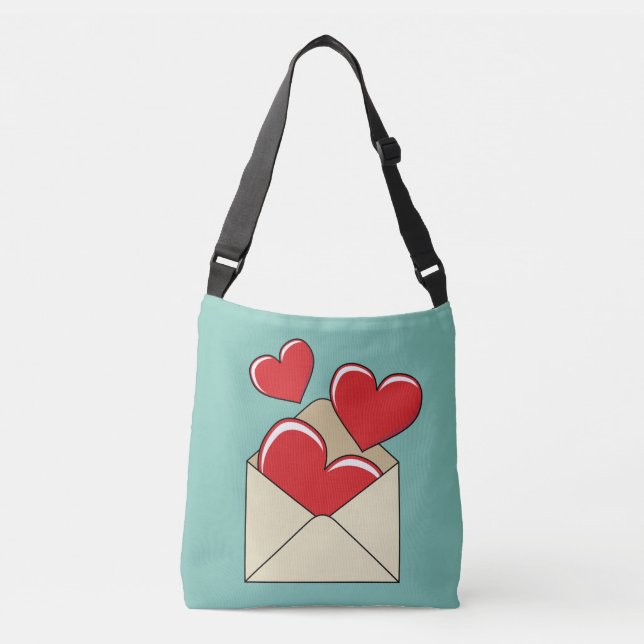 Bolso Cruzado Una carta de amor (Anverso)