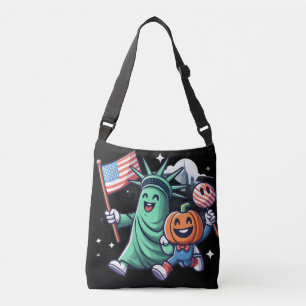 Bolso Cruzado Una celebración divertida de Halloween y Estados U