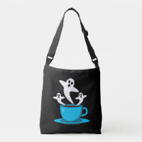 Una copa de café para fumar fantasma