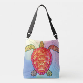 Bolso Cruzado una tortuga marina
