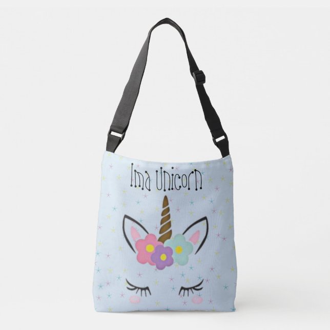 Bolso Cruzado Unicornio (Anverso)