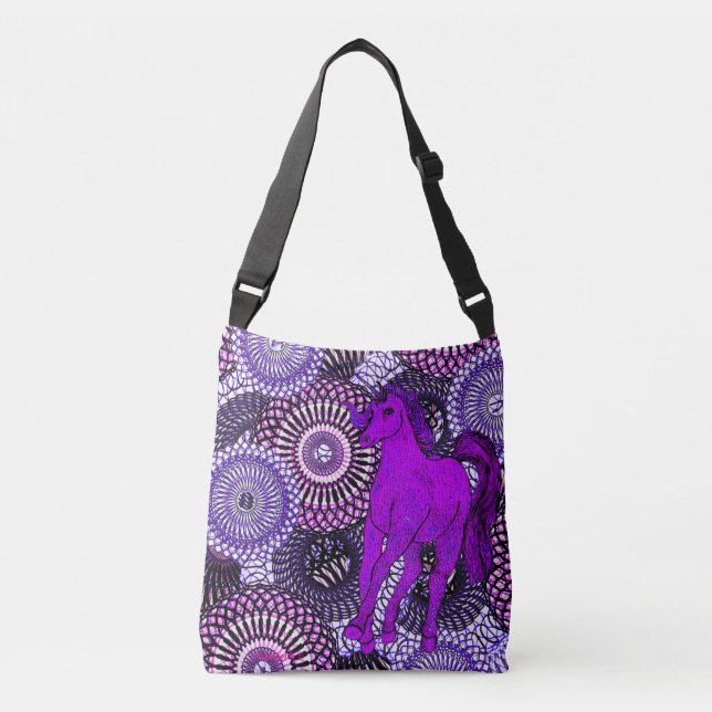 Bolso Cruzado Unicornio Invisible (Anverso)