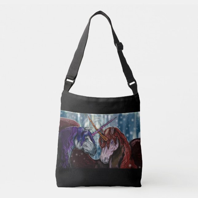 Bolso Cruzado Unicornios de Wildberry (Anverso)