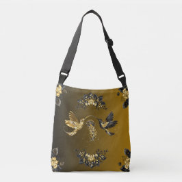 Bolso Cruzado Unión Etérea Ornata Dorada Naturaleza